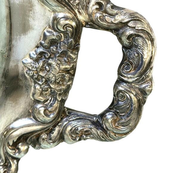 Vintage Towle Silver Plate 'Grand Duchess' Five-Piece Full Tea/Coffee Service - Picture 9 of 16